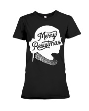 Merry Resistmas Premium Fit Ladies Tee tile
