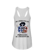 In A World Full Of Princesses Be A Tim Button Girl Ladies Flowy Tank tile