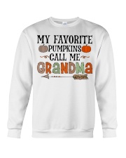 My Favorite Pumkins Call Me Grandma Crewneck Sweatshirt tile