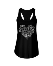 Science Heart Style 1 Ladies Flowy Tank tile