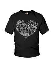 Science Heart Style 1 Youth T-Shirt tile