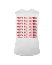 Red Madam Vice President Sleeveless Tee tile