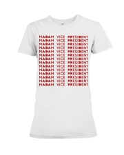 Red Madam Vice President Premium Fit Ladies Tee tile