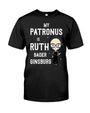 My Patronus Is Ruth Bader Ginsburg Classic T-Shirt front