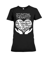 TEE SHIRT OCCUPATIONAL THERAPIST Premium Fit Ladies Tee thumbnail