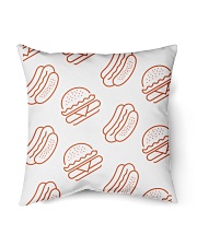 Burger Pillow Indoor Pillow - 16” x 16” back