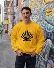 Coquille Noir Vintage Crewneck Sweatshirt lifestyle-unisex-sweatshirt-front-2