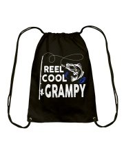 Reel Cool Grampy Shirt Fishing Gift Drawstring Bag thumbnail