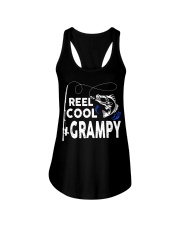 Reel Cool Grampy Shirt Fishing Gift Ladies Flowy Tank thumbnail