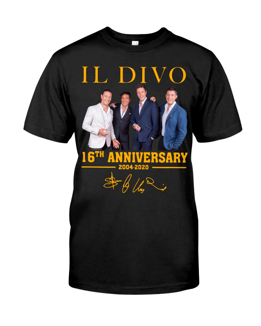 IL Divo Operatic Pop Band 16Th Anniversary Shirt Classic T-Shirt