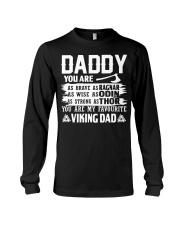 Viking Dad as odin as thor father day shirt Long Sleeve Tee thumbnail
