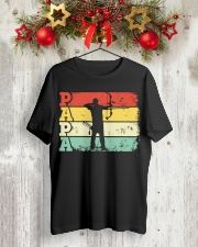 Archery Papa Shirt Dad Father Gift T-Shirt Classic T-Shirt lifestyle-holiday-crewneck-front-2
