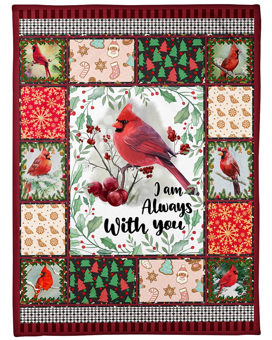 Cardinal Large Fleece Blanket - 60" x 80"