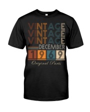 Vintage Dec 69 Classic T-Shirt front