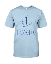Number One Dad Classic T-Shirt front