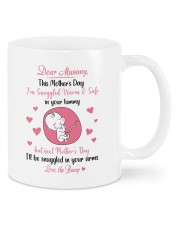 Dear Mummy This Mother's Day Warm And Safe Mug front