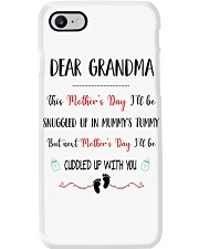 Dear Grandma This Mother's Day Mummy Phone Case tile