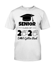 Senior Class of 2020 Shit Is Gettin' Real Premium Fit Mens Tee thumbnail