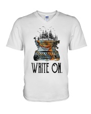 Write On V-Neck T-Shirt thumbnail