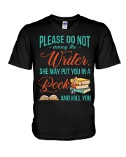 Do not annoy the Writer V-Neck T-Shirt thumbnail