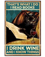 I read books and know things 11x17 Poster front