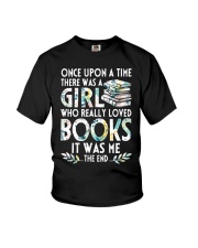 Book Lover Girl Youth T-Shirt tile