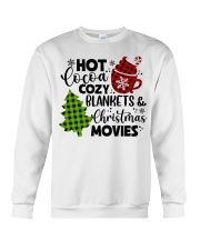 Hot Cocoa Cozy Blanket Crewneck Sweatshirt tile