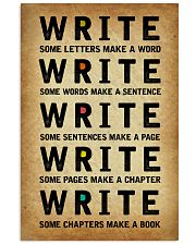 Write 11x17 Poster front