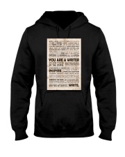 Writing is a calling Hooded Sweatshirt tile