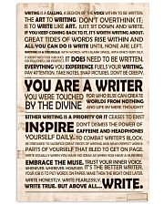 Writing is a calling 11x17 Poster front