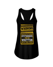 Novelist at work Ladies Flowy Tank thumbnail