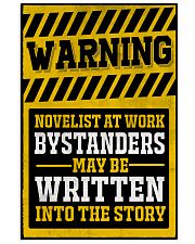 Novelist at work 11x17 Poster front