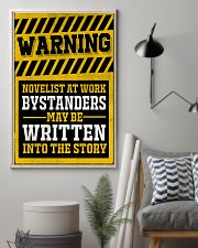 Novelist at work 11x17 Poster lifestyle-poster-1