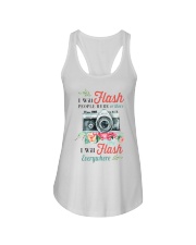 I Will Flash Here or There Ladies Flowy Tank tile