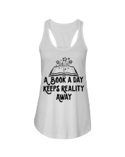 A Book A Day Ladies Flowy Tank tile