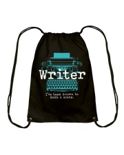 Known to make a scene Drawstring Bag tile