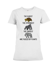 Fueled by plants Premium Fit Ladies Tee tile