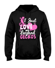 Leopard Gecko Just Love My Leopard Geckos Gift Fun Hooded Sweatshirt thumbnail