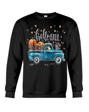 Corgi Hello Fall Vintage Pickup Pumpkin Patch Leav Crewneck Sweatshirt thumbnail