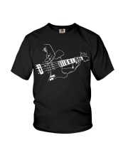 Mens Bass Guitar Player Music Guitarist Musician R Youth T-Shirt thumbnail