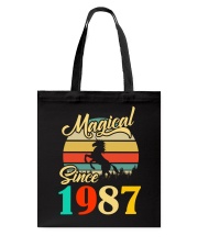 Magical Since 1987 Tote Bag tile