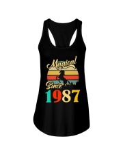 Magical Since 1987 Ladies Flowy Tank tile