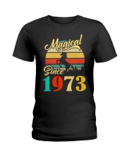 Magical Since 1973 Ladies T-Shirt tile
