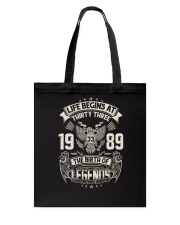 1989 Legend Tote Bag tile