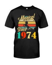 Magical Since 1974 Classic T-Shirt front