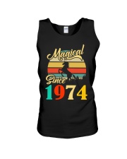 Magical Since 1974 Unisex Tank tile