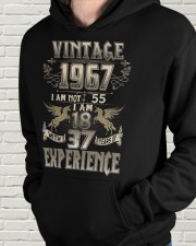 Vintage 1967 Hooded Sweatshirt apparel-hooded-sweatshirt-lifestyle-front-62