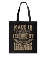 1987 Legend Tote Bag tile