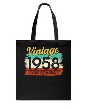 Vintage 1958 Tote Bag tile