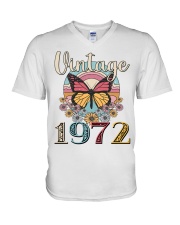 Vintage 1972 V-Neck T-Shirt tile